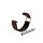 Соединитель желоба в комплекте (Коричневый (RAL8017))