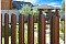 Штакетник М-образный А фигурный 0,5 Velur20 RR 32 темно-коричневый