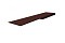 Планка финишная 46х25 0,45 PE с пленкой RAL 8017 шоколад