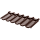 Модульная металлическая черепица Стокгольм, 1185х425 (00000047783)