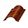 Планка конька круглого R110х2000 (AGNETA-20-Copper\Copper-0.5)