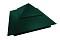 Колпак на столб двойной 390х390мм 0,45 PE с пленкой RAL 6005 зеленый мох