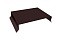 Парапетная крышка прямая 200мм 0,45 PE с пленкой RAL 8017 шоколад