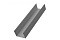 Стойка 0,45 PE с пленкой RAL 9006 бело-алюминиевый