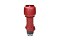 Выход вытяжки 125х160х500 Изолированный RR 798 (RAL 3005) с колпаком
