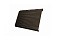 Вертикаль 0,2 Grand Line gofr 0,5 GreenCoat Pural Matt с пленкой RR 32 темно-коричневый (RAL 8019 серо-коричневый)