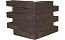 Кирпич клинкерный Plinfa Iron 2804, 270*85*50 мм