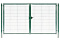 Ворота Medium New Lock 1,73х4,0 RAL 6005