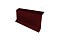 Планка примыкание в штробу 60 0,45 Drap RAL 3005 красное вино