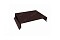 Парапетная крышка прямая 150мм 0,5 Atlas с пленкой RAL 8017 шоколад