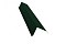 Планка торцевая 142х100 0,5 GreenСoat Pural Matt RR 11 темно-зеленый (RAL 6020 хромовая зелень)