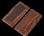 Песчаник красный 100х100, 100х200, 200x200 с заколом, толщина 20 мм