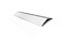 Планка стартово-финишная (Блок-хаус, Экобрус) Grand Line 0,45 PE с пленкой RAL 9003 сигнальный белый