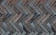 Клинкерная брусчатка ригельная ABC Gotland blau-braun Schmolz, 292х71х52 мм