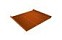 Фальц двойной стоячий Line 0,45 PE с пленкой на замках RAL 2004 оранжевый