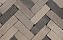 Клинкерная тротуарная брусчатка Penter Metis mix tumbled, 200*65*65 мм