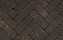 Клинкерная тротуарная брусчатка Penter Nero wasserstrich tumbled, 200*50*85 мм
