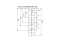 Столб 62х55х1,4х2500 Zn 5 отверстий (1,53/1,73/2,03)