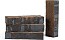Кирпич клинкерный полнотелый Plinfa Iron 2912, 270*85*50 мм