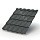 Металлочерепица МЕТАЛЛ ПРОФИЛЬ Монтекристо-X (PURETAN-20-RR23-0.5)