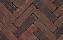 Клинкерная тротуарная брусчатка Penter Megaton mix tumbled, 200*50*65 мм