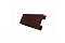Планка H-образная 0,5 Atlas с пленкой RAL 8017 шоколад