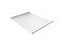 Фальц двойной стоячий 0,45 PE с пленкой на замках RAL 9003 сигнальный белый