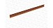 Планка прижимная  Decra Cl/Rom/St терракота