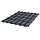 Металлочерепица Stynergy Garda Rooftop Бархат RAL 7024 0,5 сталь 1 кв.м