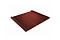 Кликфальц Line 0,5 Satin Мatt с пленкой на замках RAL 8004 терракота